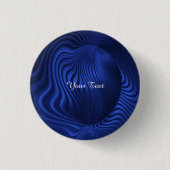 Pinback-Taste für blaue Navy-Dekorationen Button (Vorderseite)
