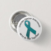 Pinback-Taste für Ovarialkarzinom Button (Vorne & Hinten)