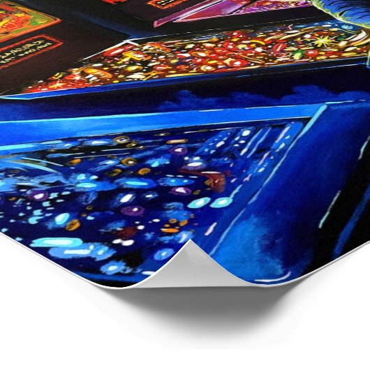 Pinball-Assistent Poster (Ecke)