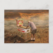 Pinball-Assistent Postkarte (Vorderseite)