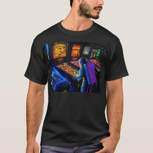 Pinball-Assistent T-Shirt (Vorderseite)