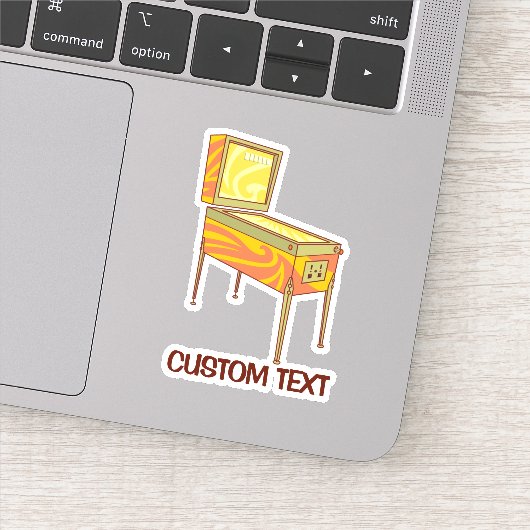 Pinball Aufkleber (Detail)