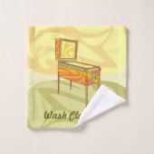 Pinball Badhandtuch Set (Waschlappen)