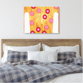 Pinball Canvas Print Leinwanddruck (Insitu (Schlafzimmer))