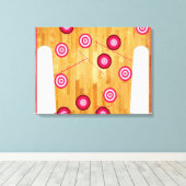 Pinball Canvas Print Leinwanddruck (Insitu (Holzboden))