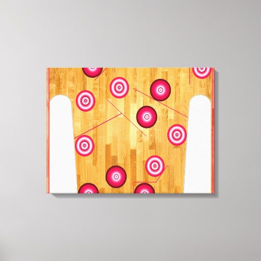 Pinball Canvas Print Leinwanddruck (Vorderseite)