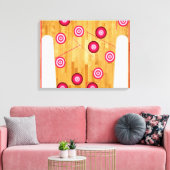 Pinball Canvas Print Leinwanddruck (Insitu (Wohnzimmer))