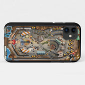 Pinball Case-Mate iPhone Hülle (Rückseite (Horizontal))
