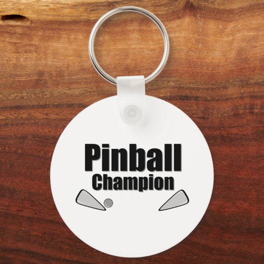 Pinball Champion Schlüsselanhänger (Vorderseite)