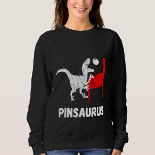 Pinball Dinosaurier Spielautomat Flippin Sweatshirt