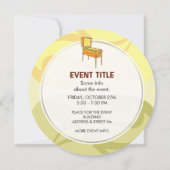 Pinball Einladung (Rückseite)