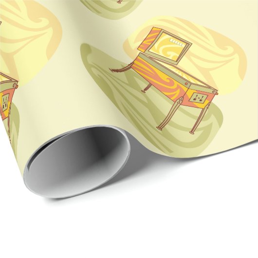 Pinball Geschenkpapier (Rolleneckpunkt)