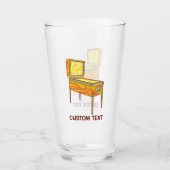 Pinball Glas (Vorderseite)