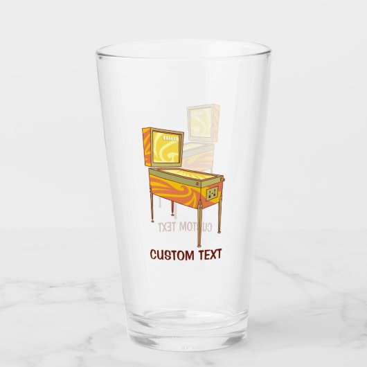 Pinball Glas (Vorderseite)
