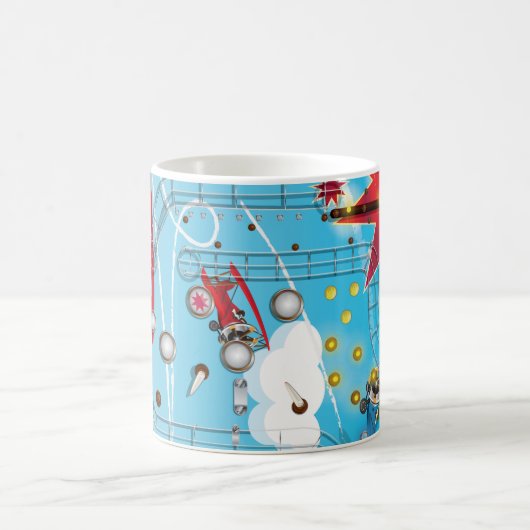 Pinball Kaffeetasse (Mittel)