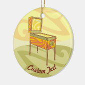 Pinball-Keramik Keramik Ornament (Links)