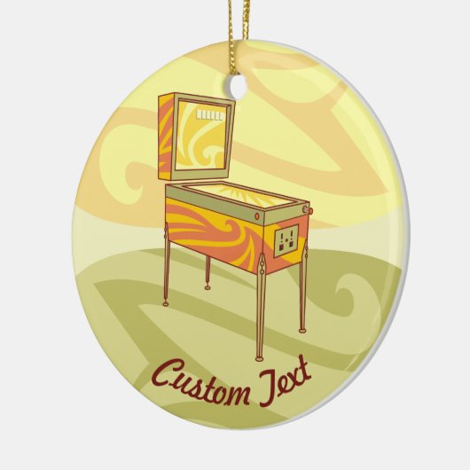 Pinball-Keramik Keramik Ornament (Links)