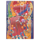 Pinball Klemmbrett (Rückseite)