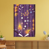 Pinball Leinwanddruck (Insitu (Wohnzimmer))