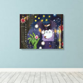 Pinball Leinwanddruck (Insitu (Holzboden))