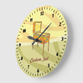 Pinball machine large clock große wanduhr (Winkel)