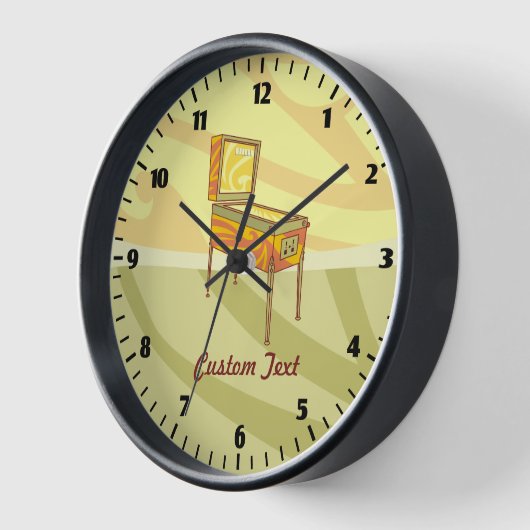 Pinball machine large clock uhr (Winkel)
