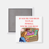 PINBALL MAGNET (Vorderseite/Rückseite)