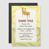 Pinball Magnetkarte (Vorne/Hinten)