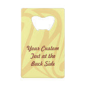 Pinball-Maschine Kreditkartenflaschenöffner (Rückseite)