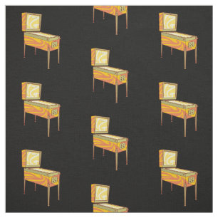 Pinball-Maschinenmuster Stoff