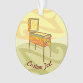 Pinball-Maschinenschmuck Ornament (Vorderseite)