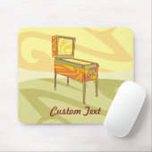 Pinball-Mausklotz Mousepad (Mit Mouse)