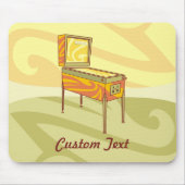 Pinball-Mausklotz Mousepad (Vorne)
