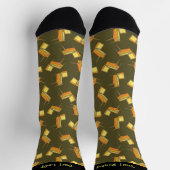 Pinball Pattern Socken (Oben)