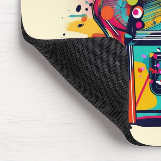 Pinball Player Non Slip Mousepad #25 (Ecke)