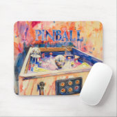 Pinball Player Non Slip Mousepad #26 (Mit Mouse)