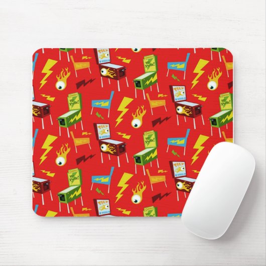 Pinball Player Non Slip Mousepad #2-5 (Mit Mouse)