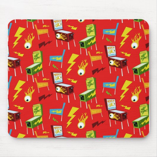 Pinball Player Non Slip Mousepad #2-5 (Vorne)