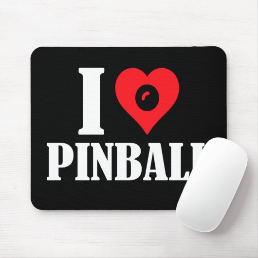 Pinball Player Non Slip Mousepad #5-4 (Mit Mouse)