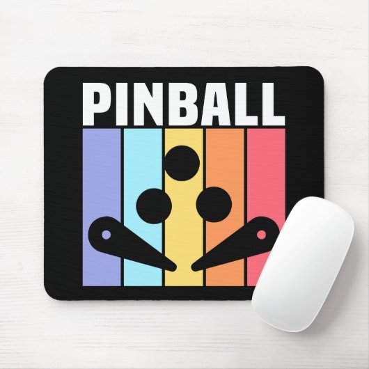 Pinball Player Non Slip Mousepad #6-2 (Mit Mouse)
