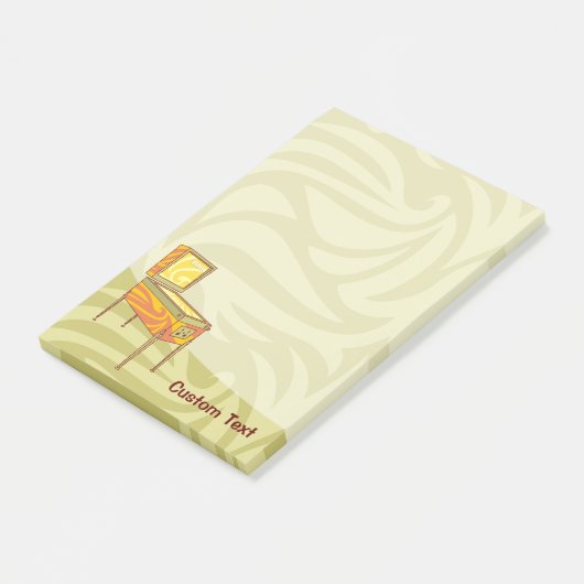 Pinball Post-it Klebezettel (angewinkelt)