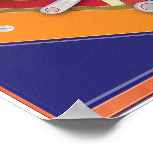 Pinball Poster (Ecke)