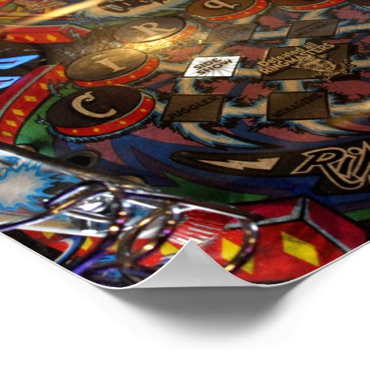 Pinball Poster (Ecke)
