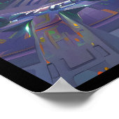 Pinball-Raumschiff, Galaxy-Klasse Poster (Ecke)