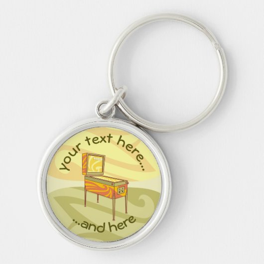 Pinball Schlüsselanhänger (Vorne)