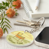 Pinball-Schlüsselanhänger Schlüsselanhänger (Vorderseite rechts)