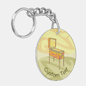 Pinball-Schlüsselanhänger Schlüsselanhänger (Vorderseite links)