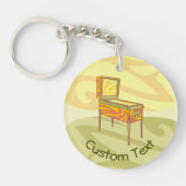 Pinball-Schlüsselanhänger Schlüsselanhänger (Vorderseite)