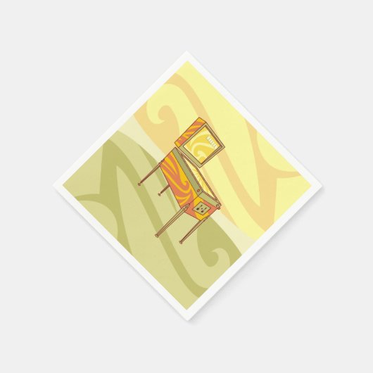 Pinball Serviette (Ecke)
