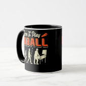 Pinball Spiel Pinball Spielerdesign Tasse (Vorderseite Links)